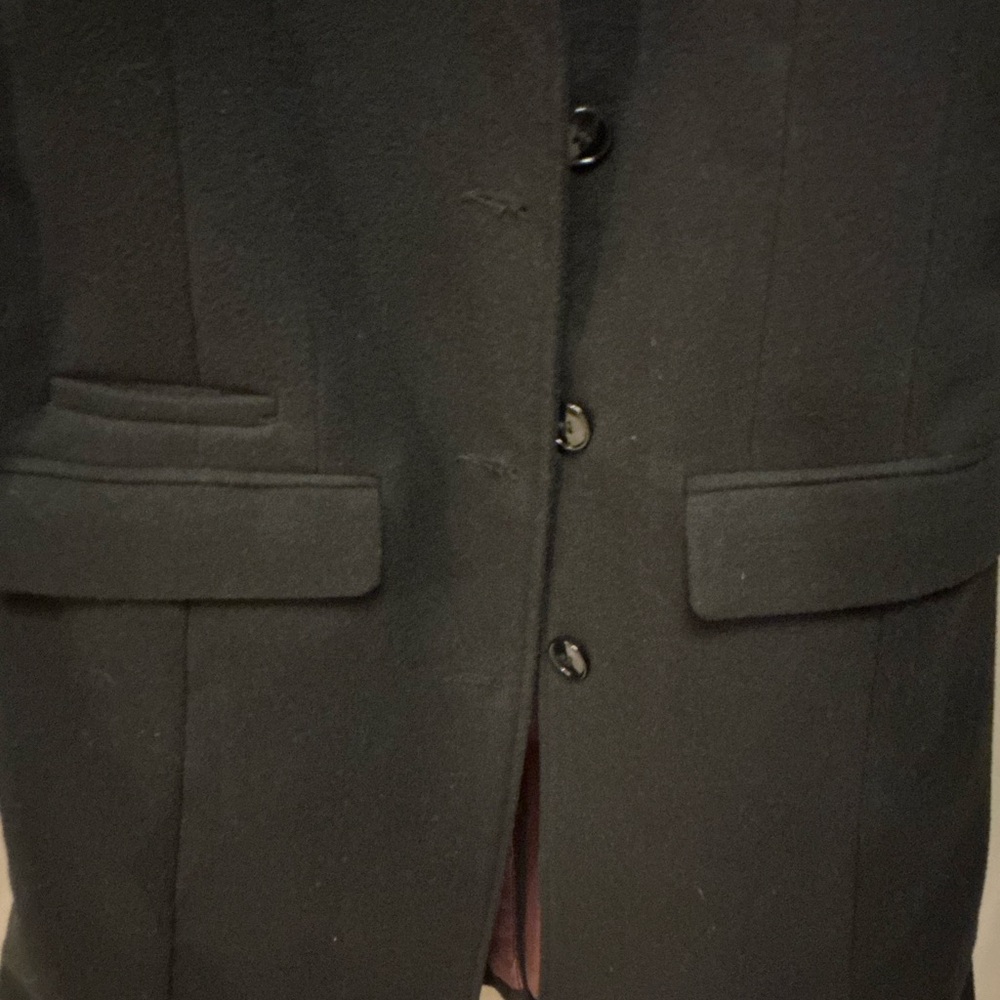 H&M Black Trench Coat - Picture 3 of 5